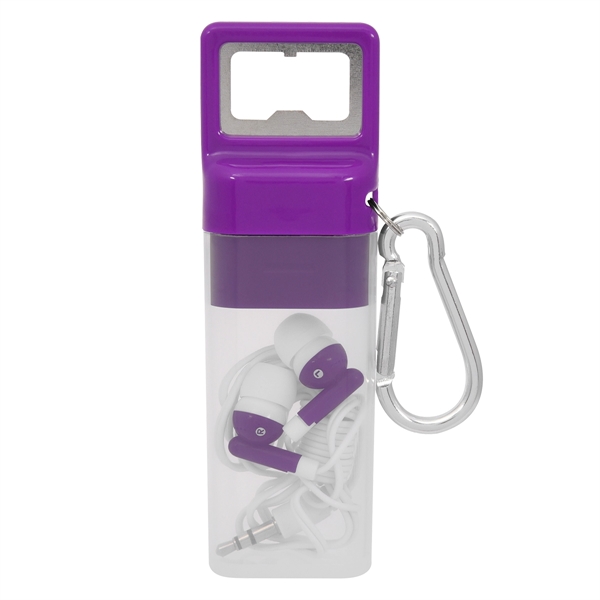Ensemble Earbuds Set With Bottle Opener - Image 3