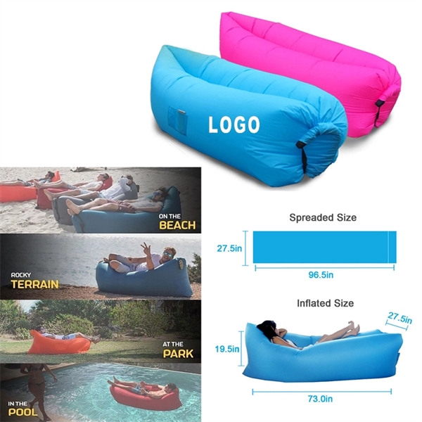 Portable Inflatable Lounger Air Sofa - Image 1