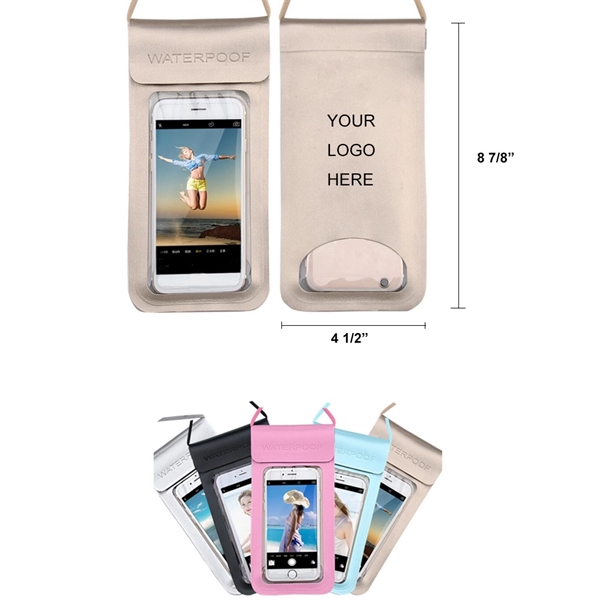 PU Leather Waterproof Pouch Or Phone Bag Or Phone Case - Image 1
