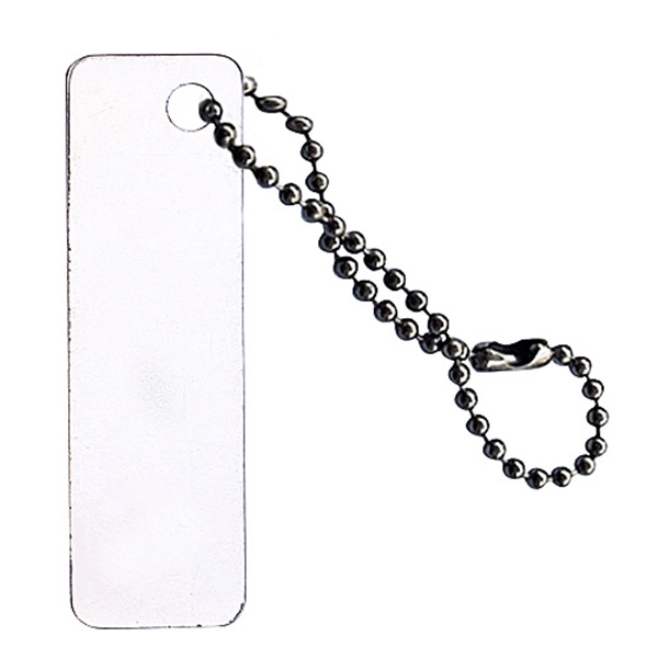 Rectangle Nail/Knife File w/ Bead Chain - Image 2