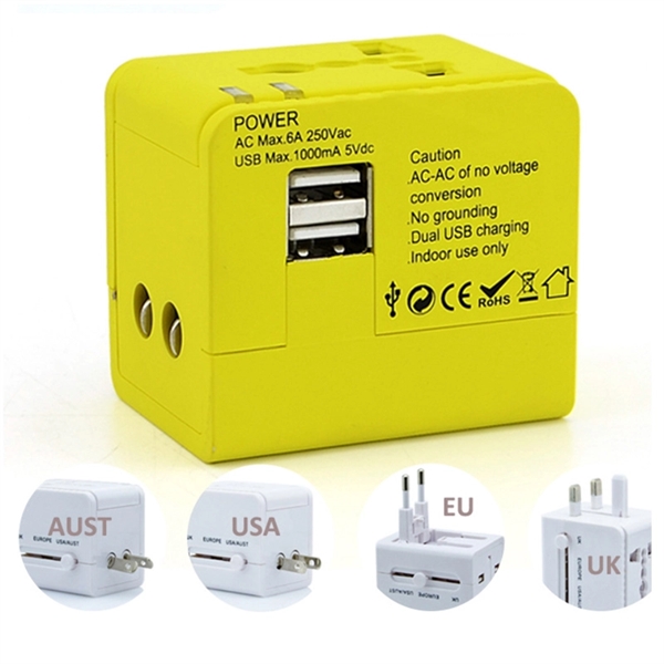 Global Travel Abroad Conversion Socket Plugs Adapter Multifu - Image 4