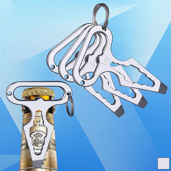 Bottle Opener and Spanner w/ Key Ring - Image 1