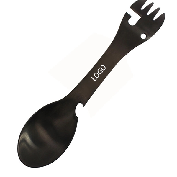 5 In 1 Multifunction Outdoor Mini Spoon Fork Portable Useful - Image 1