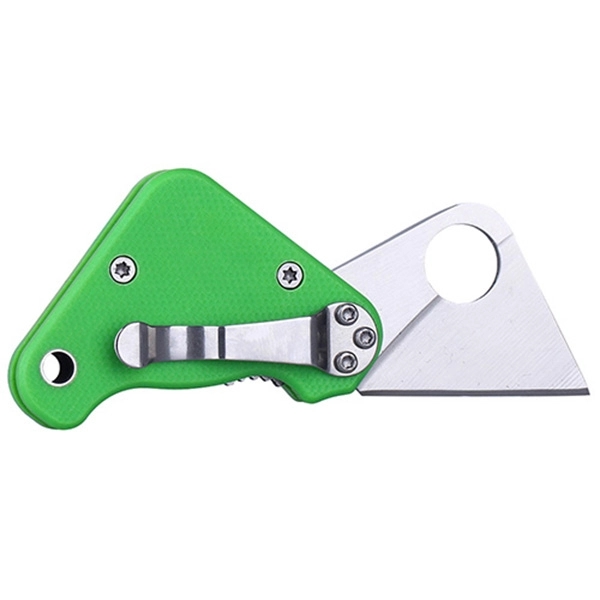 1 5/8'' Square Foldable Knife w/ Clip - Image 4