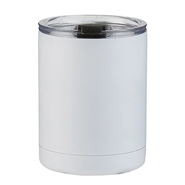 10 oz. Stainless Steel Low Ball Tumbler - Image 2
