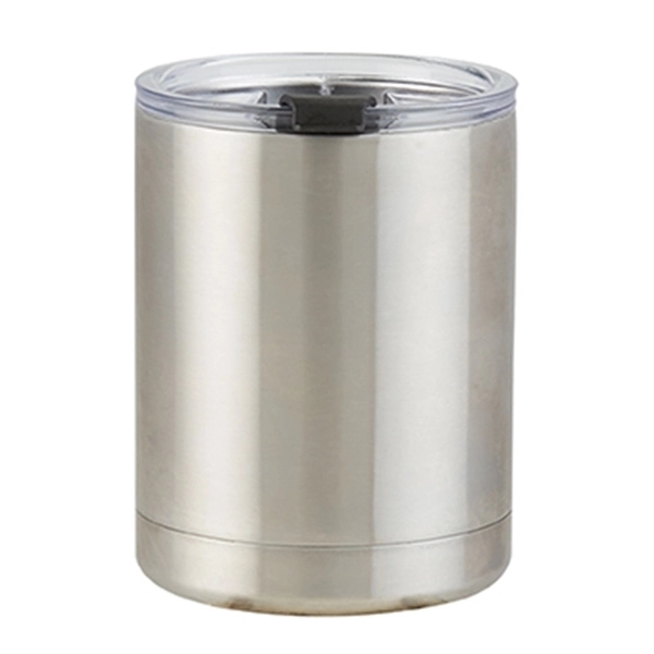 10 oz. Stainless Steel Low Ball Tumbler - Image 3