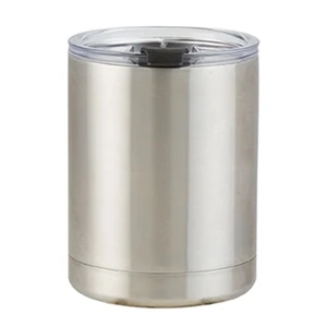 10 oz. Stainless Steel Low Ball Tumbler