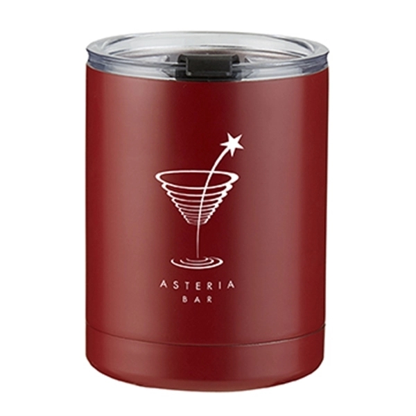 10 oz. Stainless Steel Low Ball Tumbler - Image 1