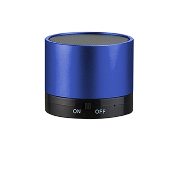 Aluminum Round Bluetooth Speaker - Image 4