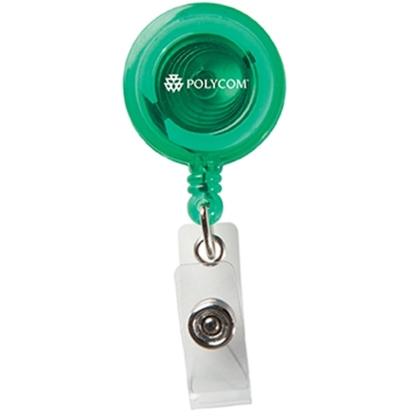 Round Secure-A-Badge™ with Alligator Clip - Image 4
