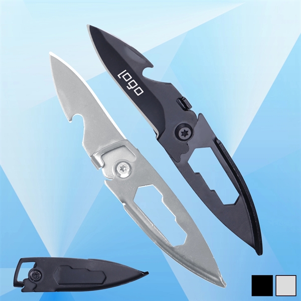 Foldable Knife w/ Bottle Opener - Image 1