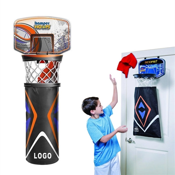 2-In-1 Basketball Hoop & Laundry Bag - Image 1