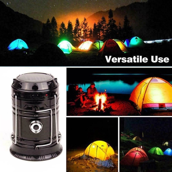Solar Pull Up Rechargeable Camping Lantern - Image 2