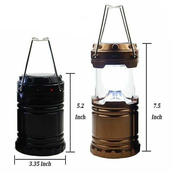 Solar Pull Up Rechargeable Camping Lantern - Image 3