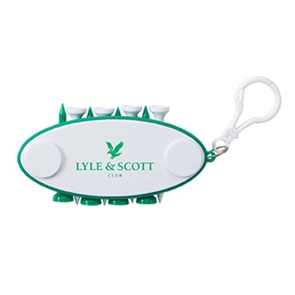 Oval Golf Tee Carrier - Image 1