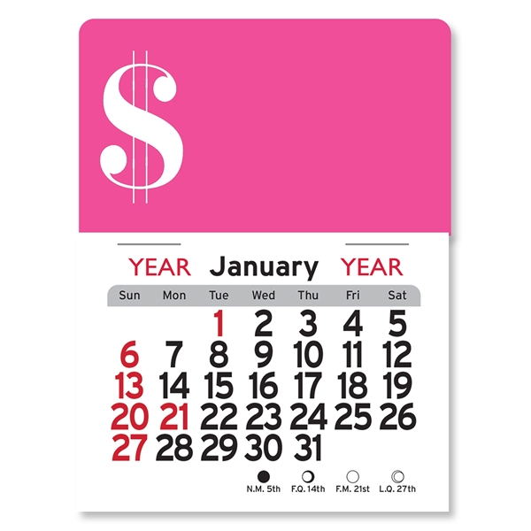 Dollar Sign Peel-N-Stick® Calendar - Image 13