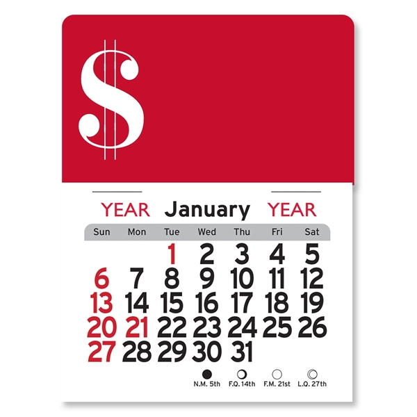 Dollar Sign Peel-N-Stick® Calendar - Image 20