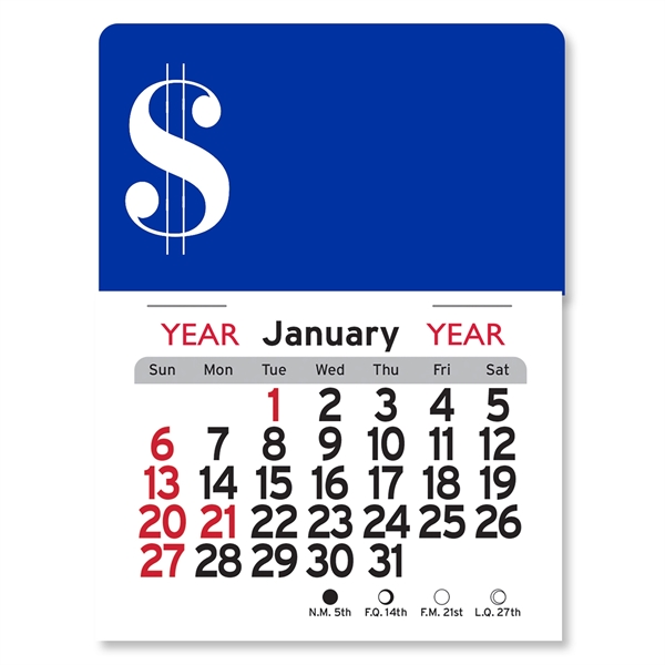 Dollar Sign Peel-N-Stick® Calendar - Image 21