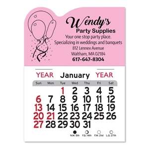 Balloons Peel-N-Stick® Calendar