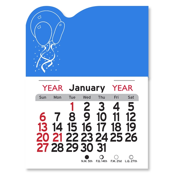 Balloons Peel-N-Stick® Calendar - Image 8