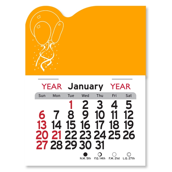 Balloons Peel-N-Stick® Calendar - Image 15