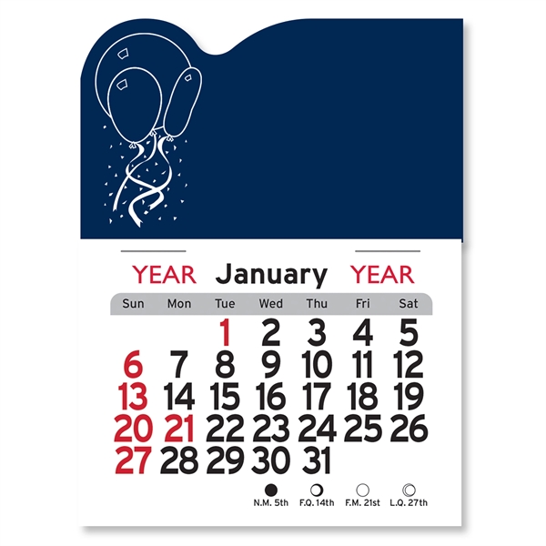 Balloons Peel-N-Stick® Calendar - Image 16