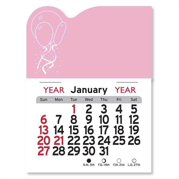 Balloons Peel-N-Stick® Calendar - Image 18