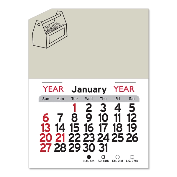 Tools Peel-N-Stick® Calendar - Image 5