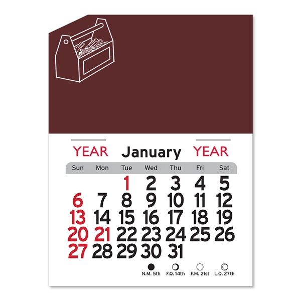 Tools Peel-N-Stick® Calendar - Image 7