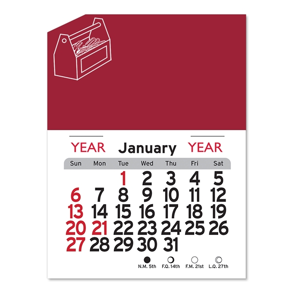 Tools Peel-N-Stick® Calendar - Image 9
