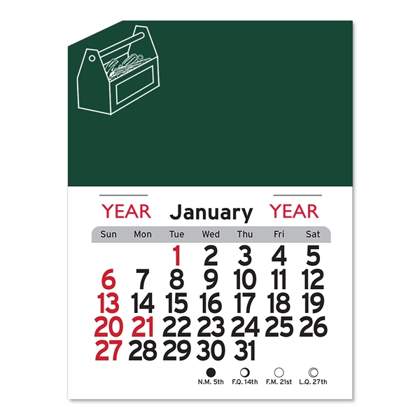 Tools Peel-N-Stick® Calendar - Image 12