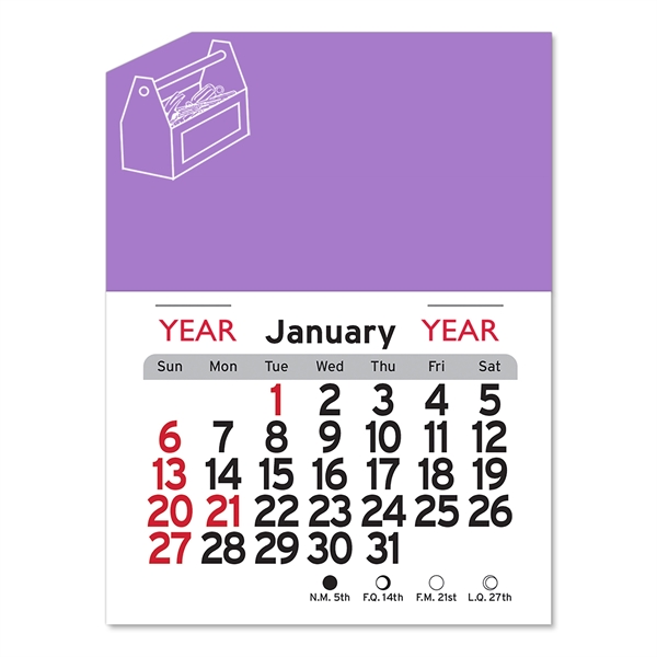 Tools Peel-N-Stick® Calendar - Image 14