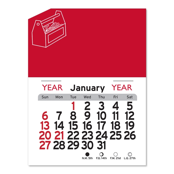 Tools Peel-N-Stick® Calendar - Image 19