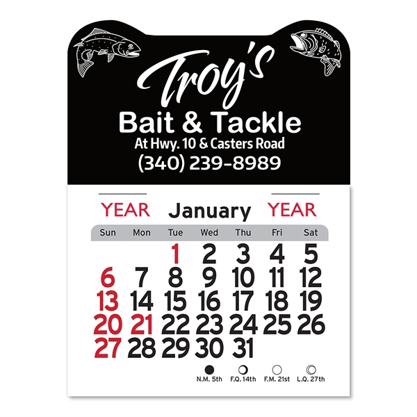Fish Peel-N-Stick® Calendar