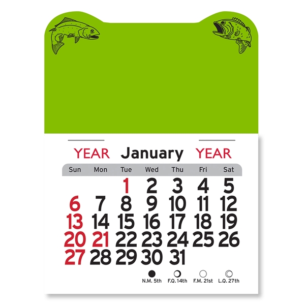 Fish Peel-N-Stick® Calendar - Image 2