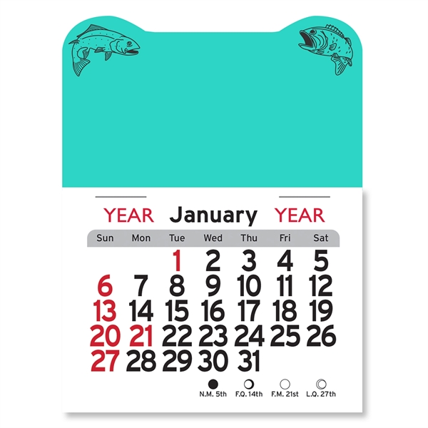 Fish Peel-N-Stick® Calendar - Image 3