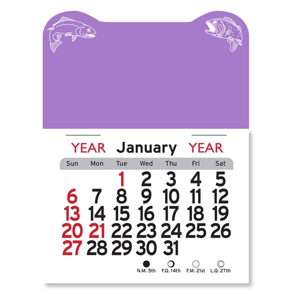 Fish Peel-N-Stick® Calendar - Image 13