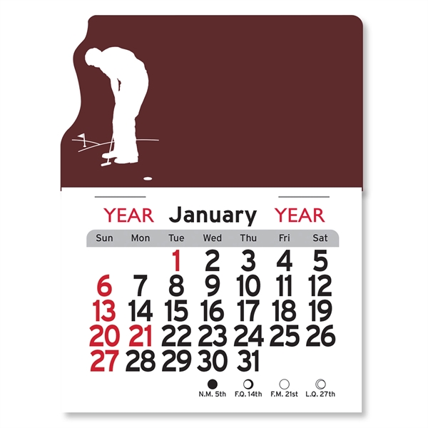 Golf Peel-N-Stick® Calendar - Image 7