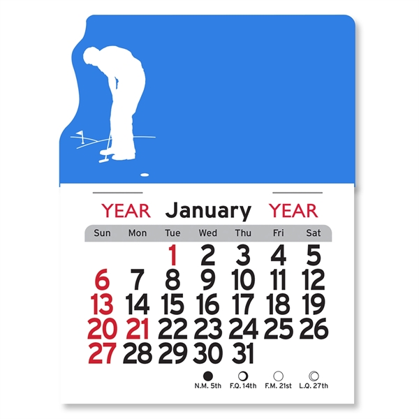 Golf Peel-N-Stick® Calendar - Image 8