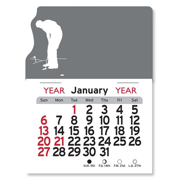 Golf Peel-N-Stick® Calendar - Image 11