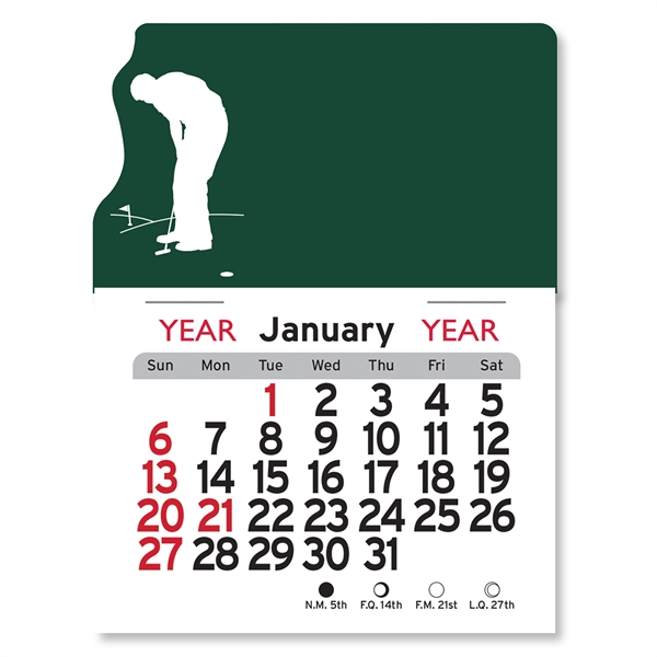 Golf Peel-N-Stick® Calendar - Image 12