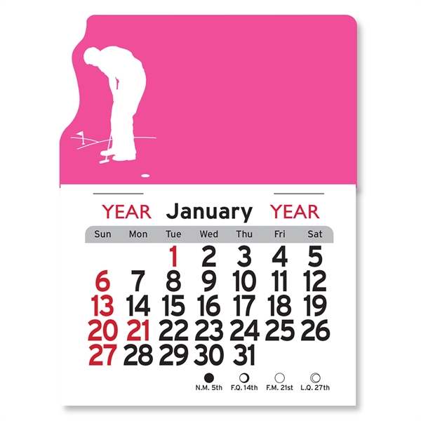 Golf Peel-N-Stick® Calendar - Image 13