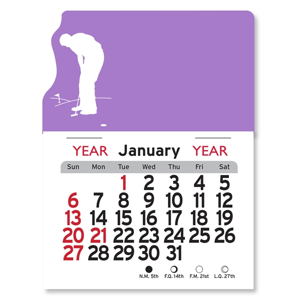 Golf Peel-N-Stick® Calendar - Image 14