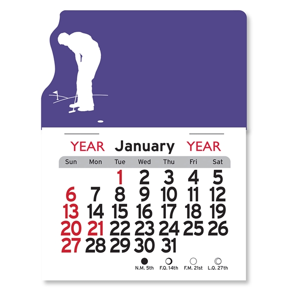 Golf Peel-N-Stick® Calendar - Image 19