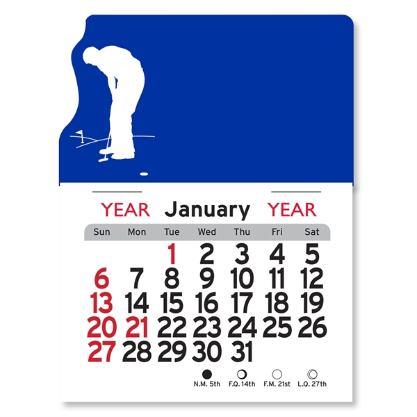 Golf Peel-N-Stick® Calendar - Image 21