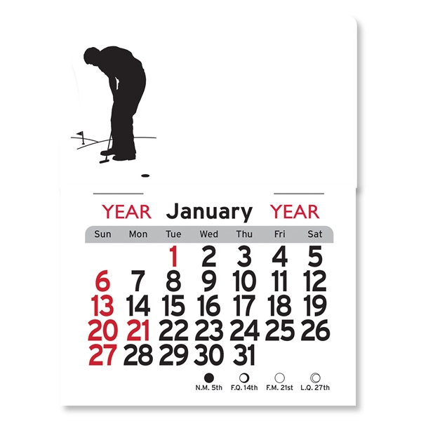 Golf Peel-N-Stick® Calendar - Image 24