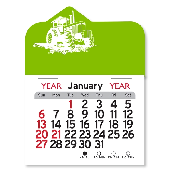 Tractor Peel-N-Stick® Calendar - Image 2