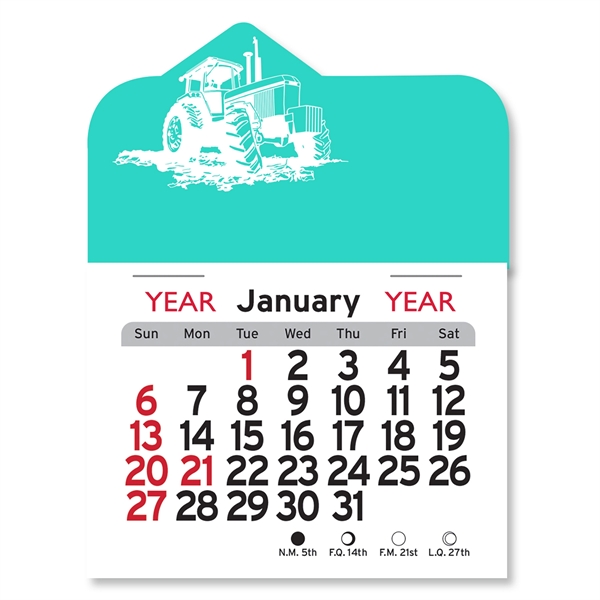 Tractor Peel-N-Stick® Calendar - Image 3