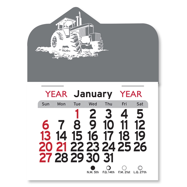 Tractor Peel-N-Stick® Calendar - Image 11