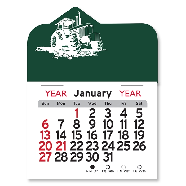 Tractor Peel-N-Stick® Calendar - Image 12